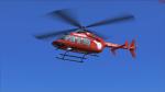 FSX Aero Arctic Milviz Bell 407 Refined Textures